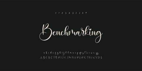 signature Font Calligraphy Logotype Script Brush Font Type Font lettering handwritten © Nimra