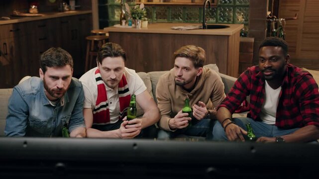 A group of friends joyfully enjoying a game night together in a cozy and casual atmosphere