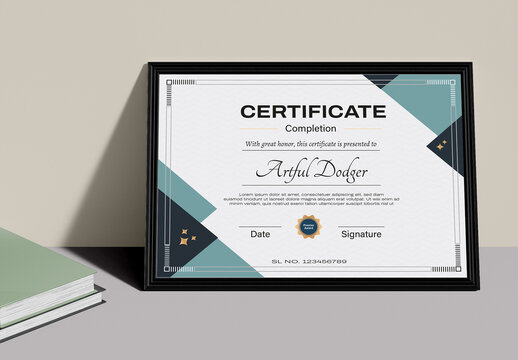 Certificate Template