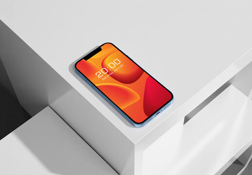 Modern Smartphone Screen Mockup