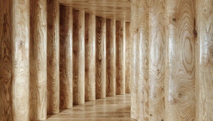 Fototapeta premium vertical wooden planks with natural grain pattern
