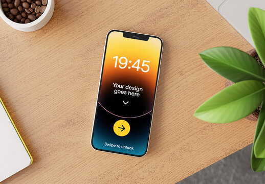 Professional Smartphone Branding Mockup
