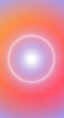 Fototapeta premium Abstract Gradient Background with Glowing Soft Circular Aura.