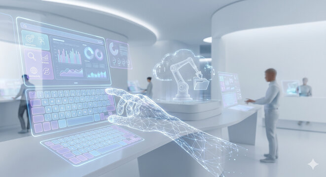미래형 AI와 업무 자동화 (AI & Automation) : 빛의 손