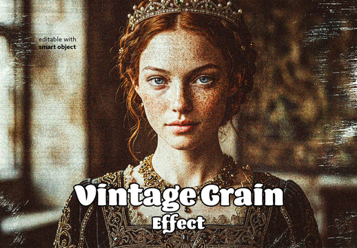 Vintage Grain Photo Effect