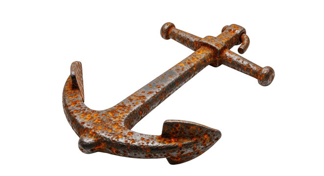 Rusty anchor icon