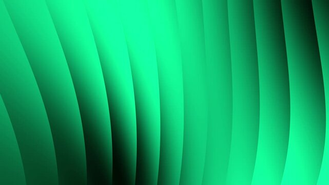 Abstract Gradient Green Curved Lines Background image