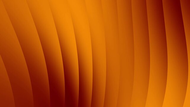 Abstract Gradient Orange Curved Lines Background image