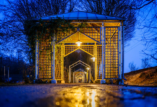 pavilion at a public park