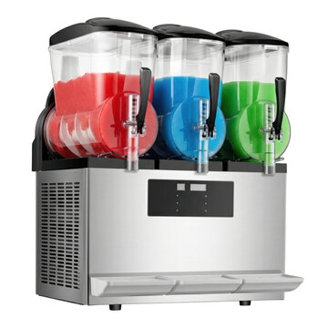 Triple tank commercial slushy frozen drink machine