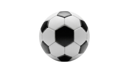 Fototapeta premium Black and white soccer ball