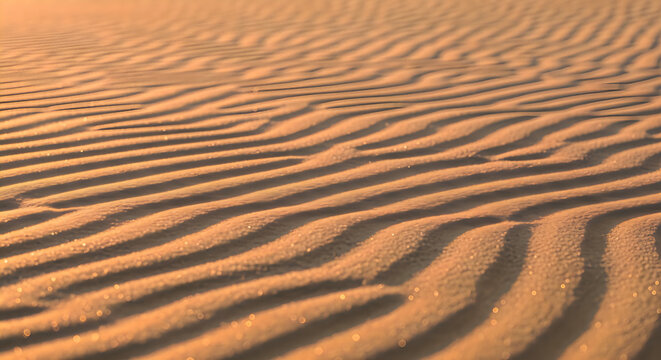 Parallel railway tracks in desert terrain with train illustration