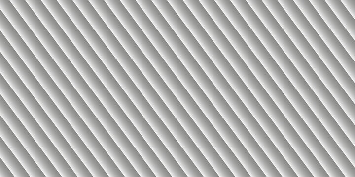 Transparent corrugated plastic ribbed glass background with abstract line patterns. 3D gradient light effects for retail windows or architectural panels. Vintage chrome reflections or polycarbonate.