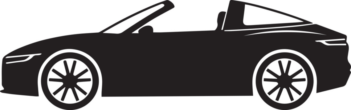 Performance Sport Wagon Silhouettes RS Style Vector
