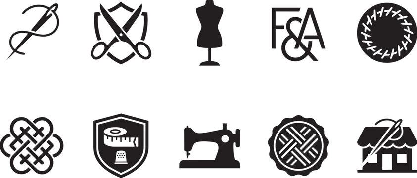 Sewing and Craft Icon Collection