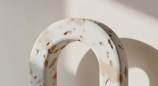White plaster arch casting intricate shadow patterns on wall texture architectural detail