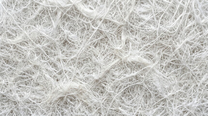 Fototapeta premium White Nonwoven Geotextile Fabric with Dense Felted Polypropylene Fibers