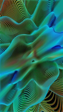 Abstract Colorful Wave Patterns Wave Patterns Colorful 3D Rendering Lines Texture Fluid Design. Concept featuring wave patterns, colorful, 3d rendering, lines, texture for professional commercial d...