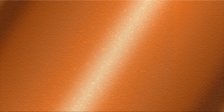 Fondo de textura met&aacute;lica en color cobre con reflejo diagonal brillante