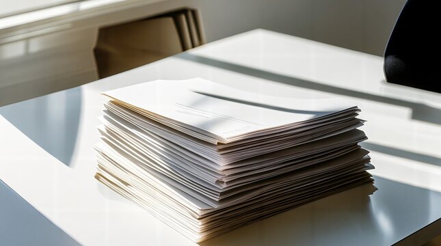 stack of papers