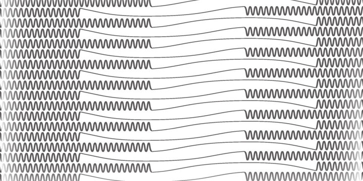 Flexible spring icon vector outline set illustration sign