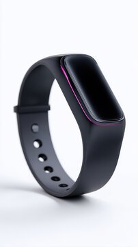 smart wearable fitness band UI health tracking interface concept