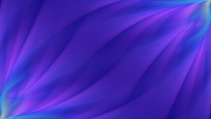 Sapphire Swirl Abstract Violet and Blue Silk Waves