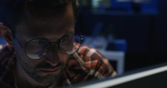 A close-up glimpse into the modern workspace of coders and their dedication to AI innovation.