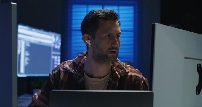 Late-Night Coders: Navigating Digital Frontiers.Dive into late-night coding, where tech professionals innovate beyond deadlines.