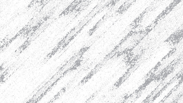 Gray and white abstract textured background with diagonal streaks and spots pattern