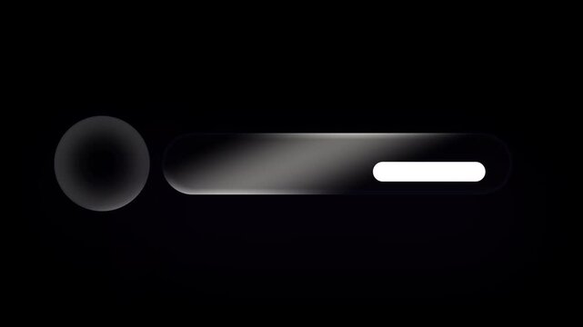 Glass Lower Third 06 On Alpha