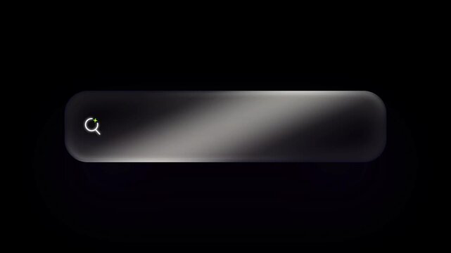 Glass Lower Third 08 On Alpha