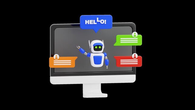 3D Customer Service Automation with AI Chatbots | Alpha Channel