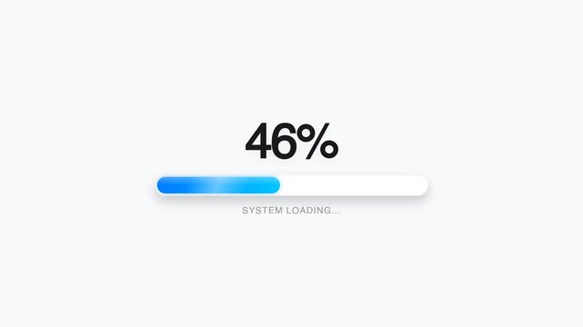 Sequential Progress Bars Displaying Loading Milestones On Screen.