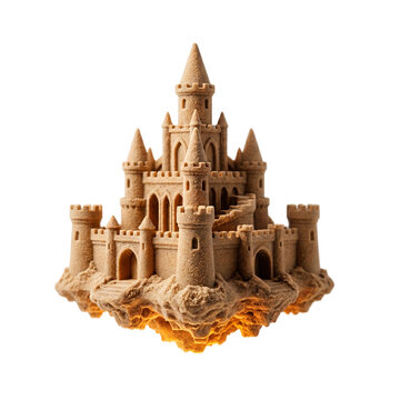 castle on the beach