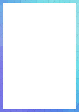 Abstract Gradient Frame Border, Colorful Textured Rectangle Design Element