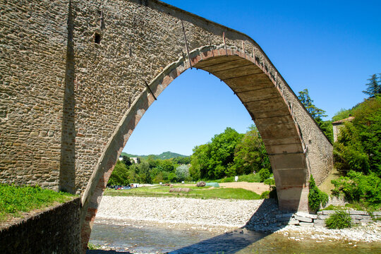 castel del rio a medieval village in the Bolognese Apennines