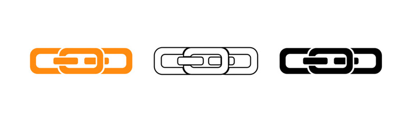 Fototapeta premium Chainlink logo a modern representation of decentralized oracle networks