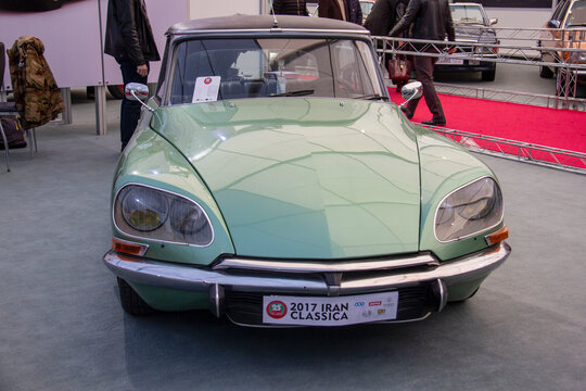 Tehran, Iran - February 18, 2017 - Citroen DS Super 1972