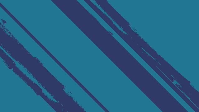Modern abstract background with diagonal teal paint streaks on a dark navy blue base layer