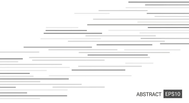 Abstract Background with Horizontal Parallel Lines and Motion Effect