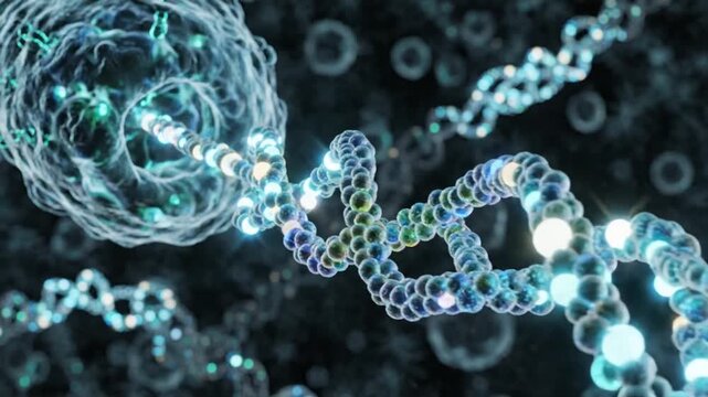 Amino Weave Protein Synthesis Ribosome Silk Texture Macro