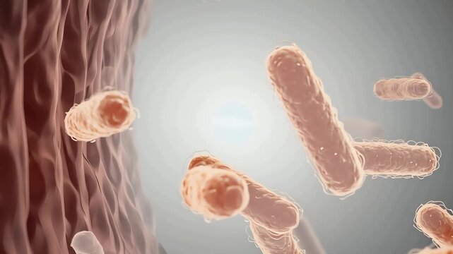 After antibiotic release, reduced presence of harmful bacteria, environment becoming clearer and more balanced