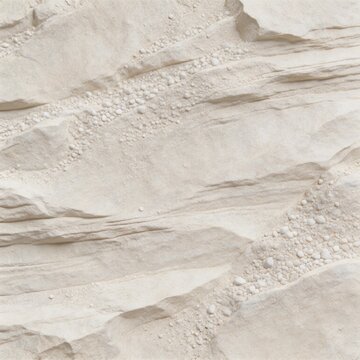 Layered rock surface with pebbles