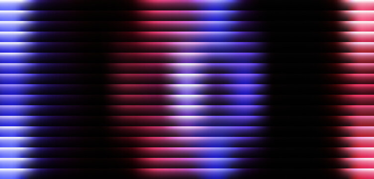 Purple and pink glass effect gradient with bright neon glow, noise texture, and wave pattern