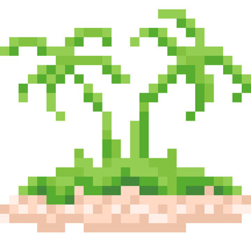 island pixel art