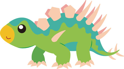 Fototapeta premium cute dinosaur sticker