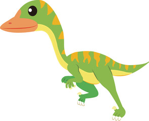 Fototapeta premium cute dinosaur sticker