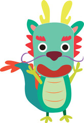 Fototapeta premium chinese zodiac dragon