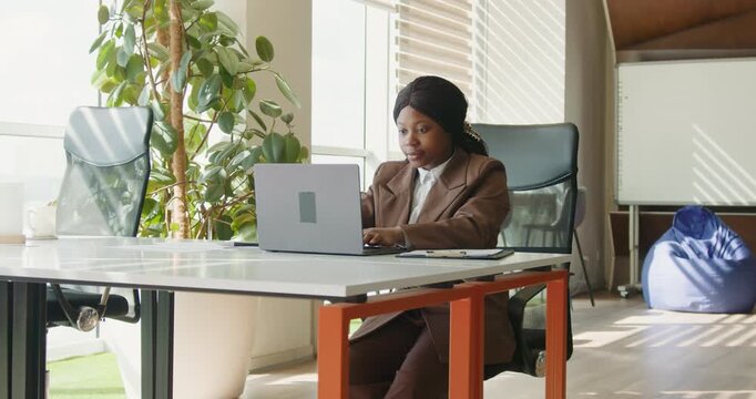 Content creator drafting plan with serene office atmosphere
